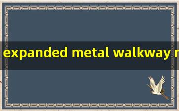 expanded metal walkway mesh for sale